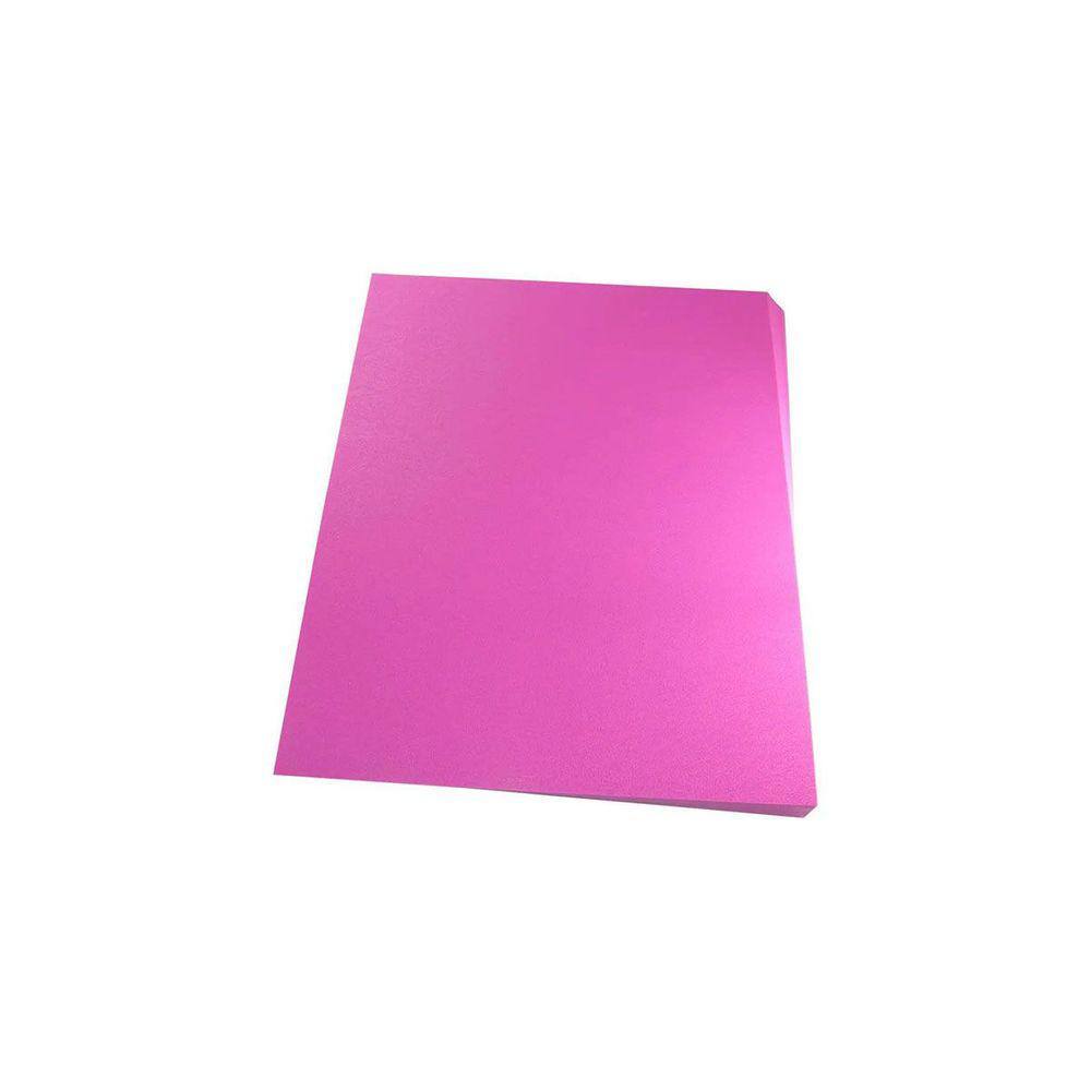 Capa para encadernação Ofício Rosa PP Couro 0,30mm 100un
