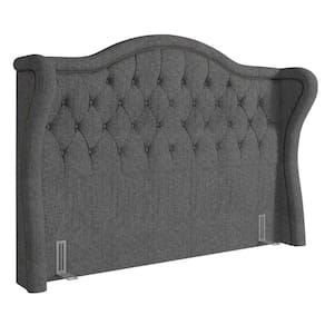 Cabeceira Cama Box Casal 140Cm Antibes P02 Linho Cinza