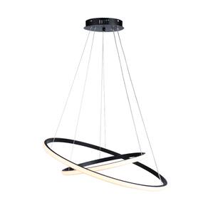 Lustre Pendente Taschibra Design Montreal 35W Led 60cm Luz Quente 3000K Bivolt Ouro