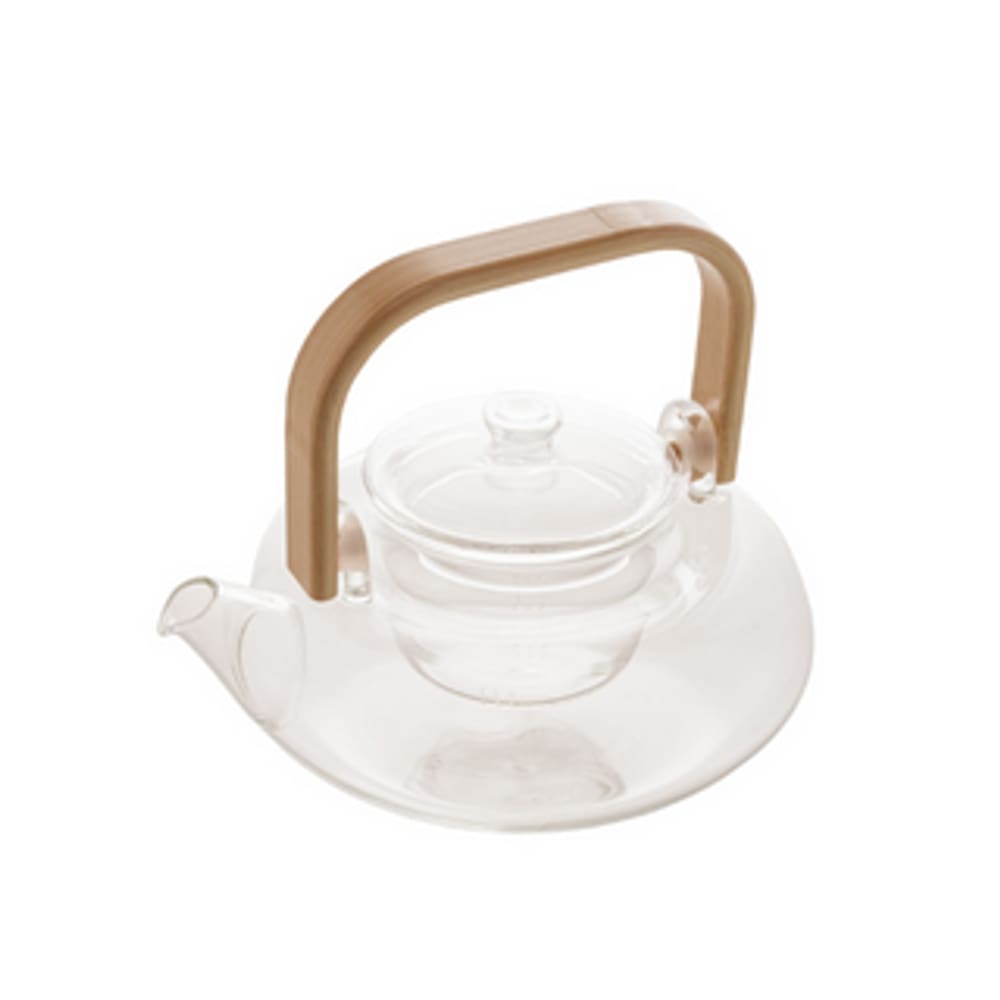 Chaleira Em Vidro Borossilicato Com Infusor 800ml Wolff