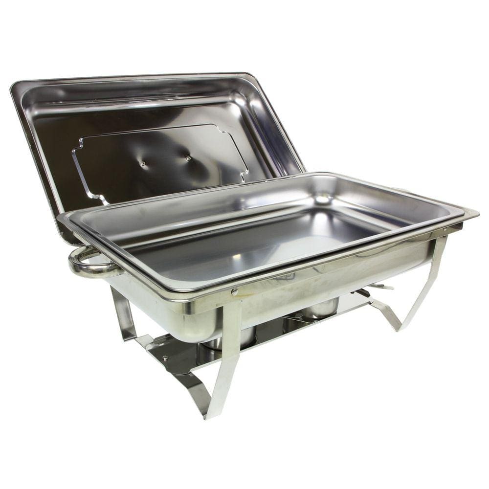 Rechaud Inox 9 Litros 1/1 Panelas Banho Maria 1 Cuba Buffet