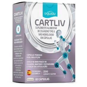 Suplemento Cartiliv Colágeno Tipo 2 60 Cápsulas - Equaliv
