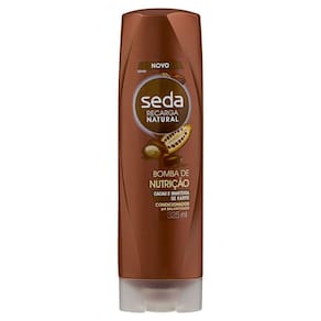 Condicionador Seda Recarga Natural Bomba de Nutrição 325mL