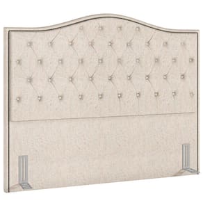 Cabeceira Cama Box Casal King 195cm Siena P02 Linho Cru - Mpozenato