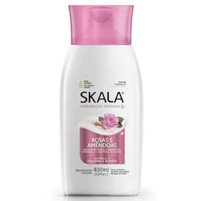 Creme Hidratante Skala 400mL Corporal Rosas E Amendoa