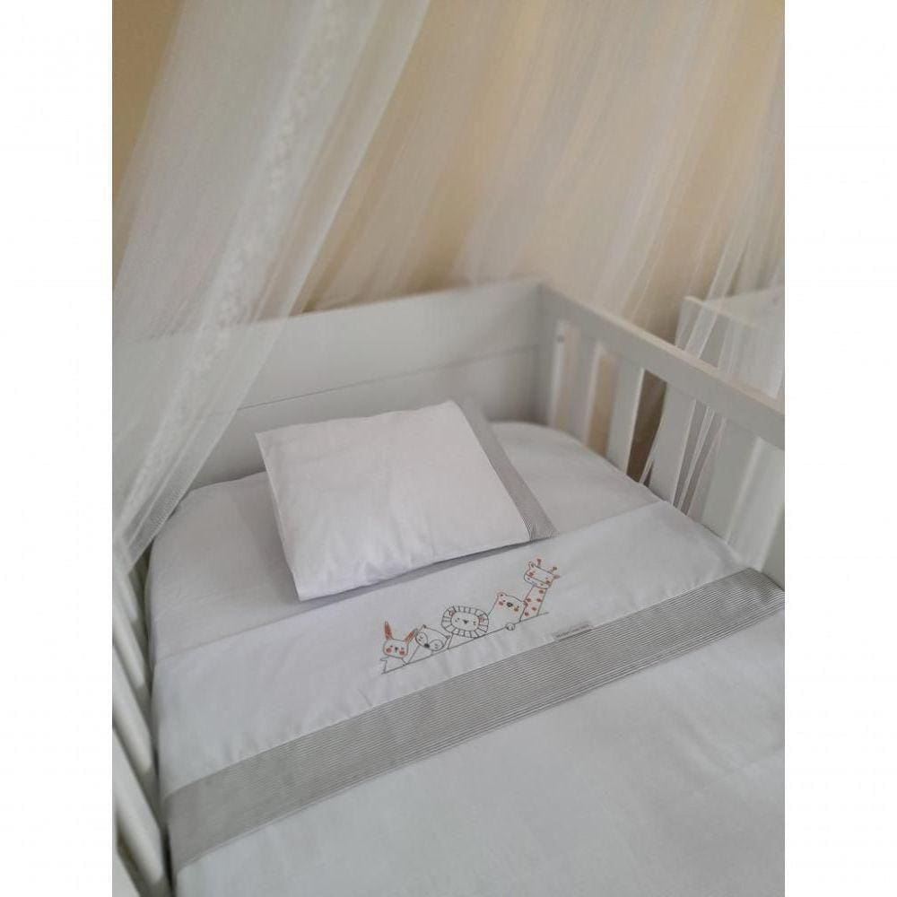 Conjunto De Lençol Safari Para Berço
