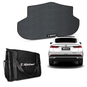Tapete Porta Malas Fiat Fastback 2022 a 2023 Borracha + Bolsa Personalizada para Ferramentas