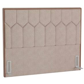 Cabeceira Cama Box Casal 140cm Órion P02 Linho Areia - Mpozenato