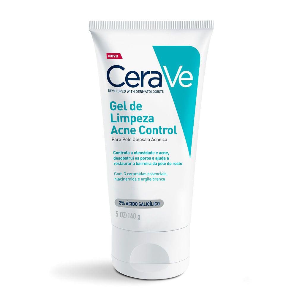 CeraVe Gel de Limpeza Acne Control 140g