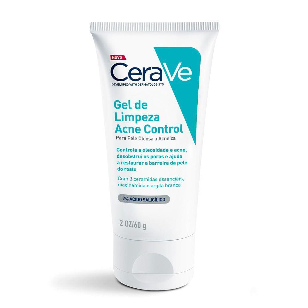 CeraVe Gel de Limpeza Acne Control 60g