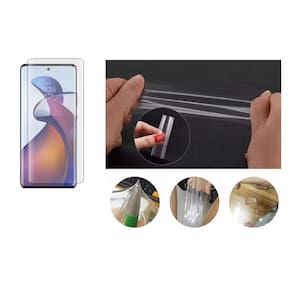 Película De Nano Gel Hydrogel Flexivel Para Motorola Moto Edge 30 Ultra
