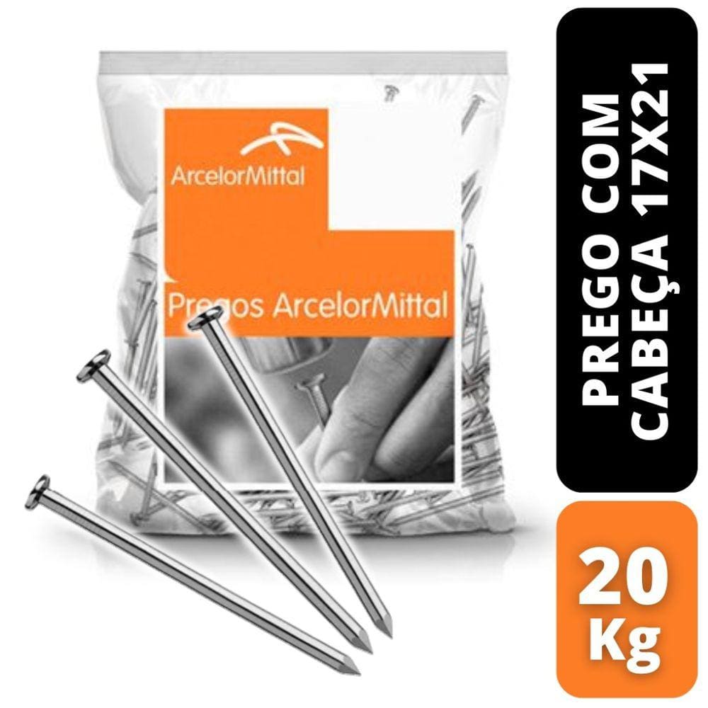 Prego Galv. Com Cabeca P17X21 20Kg Belgo