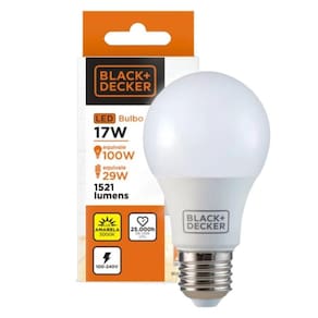 Lampada Led Bulbo A60 17W 3000K BLACK+DECKER