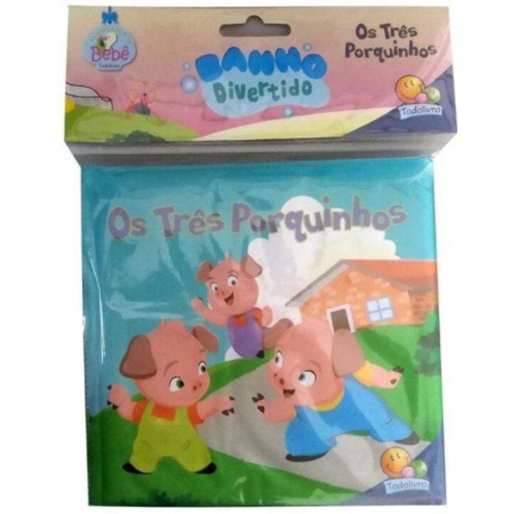 Banho Divertido Ii - Os Tres Porquinhos