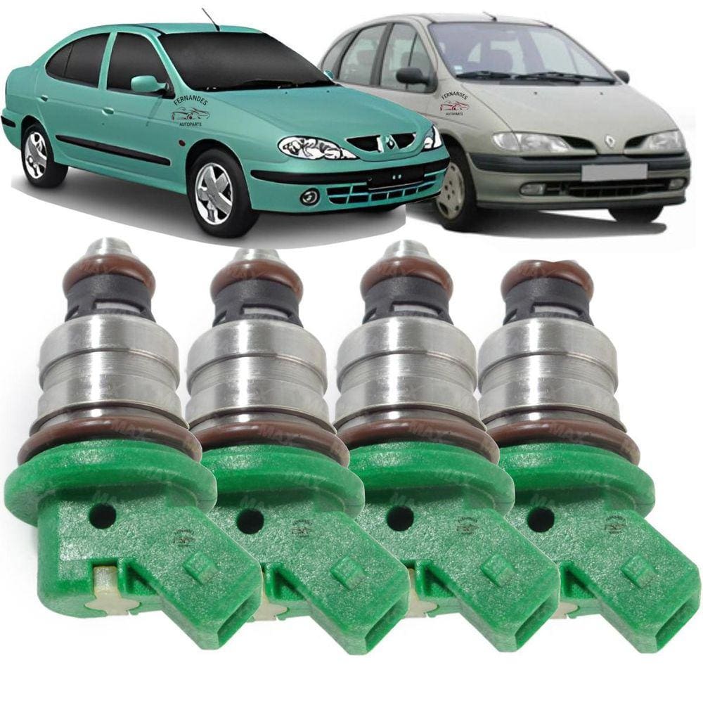 Jogo 4 Bicos Injetor Scenic Megane Trafic 2.0 2000