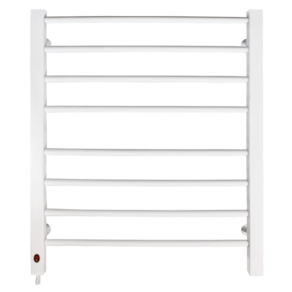 Toalheiro Térmico Bivolt Branco 2 Toalhas Fio Lado Esquerdo