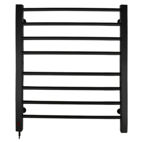 Toalheiro Térmico Bivolt Preto 2 Toalhas Fio Lado Esquerdo