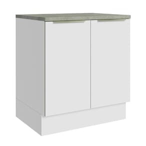 Balcão Madesa 70 Cm 2 Portas - Veludo Com Tampo Veludo