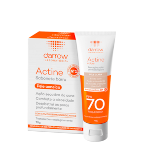 Kit Darrow Actine Pele Clara (2 Produtos)