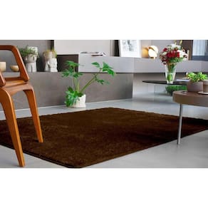 Tapete Antiderrapante Silky Light 1,00x 1,50 Chocolate