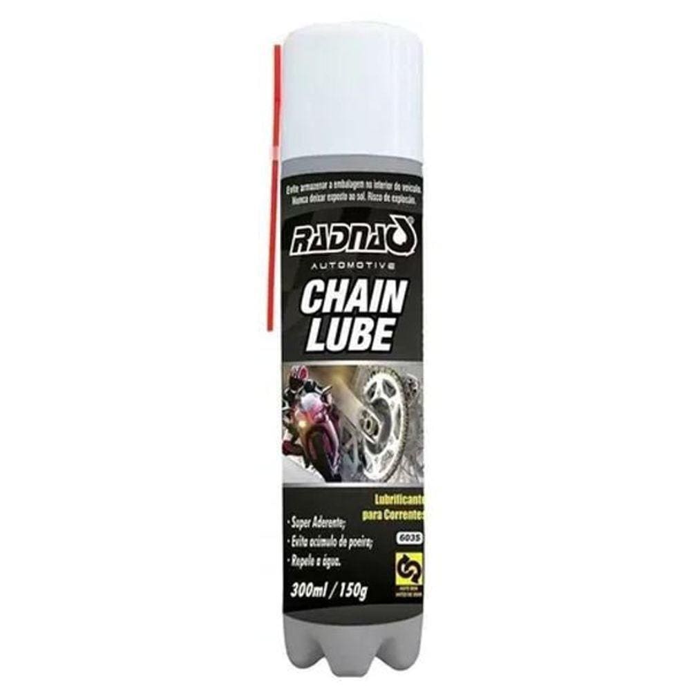 Kit Com 6 Chain Lub Radnaq 300ml Sem Variação único