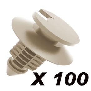 100 Grampos Presilhas Forro Porta Gol Parati Saveiro Special G2 G3 G4 96 até 2006 2007 2008 Santana