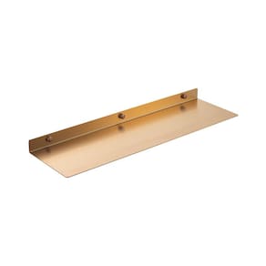 Prateleira Inox Para Cozinha Gourmet 50 Cm Guará Pingoo.casa - Dourado Rose
