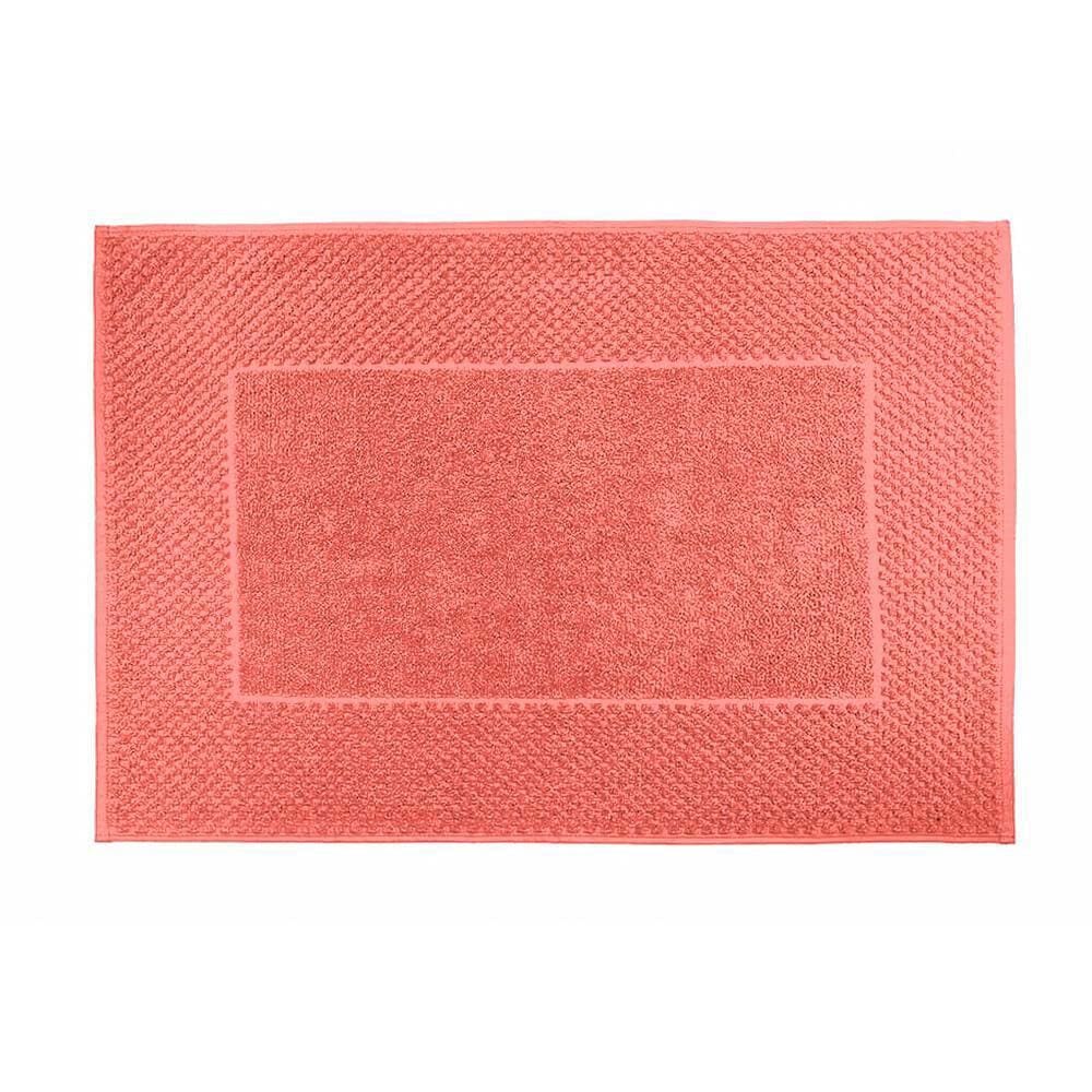 Tapete para Banheiro Toalha de Piso Supreme Rosa 50x70cm - Camesa