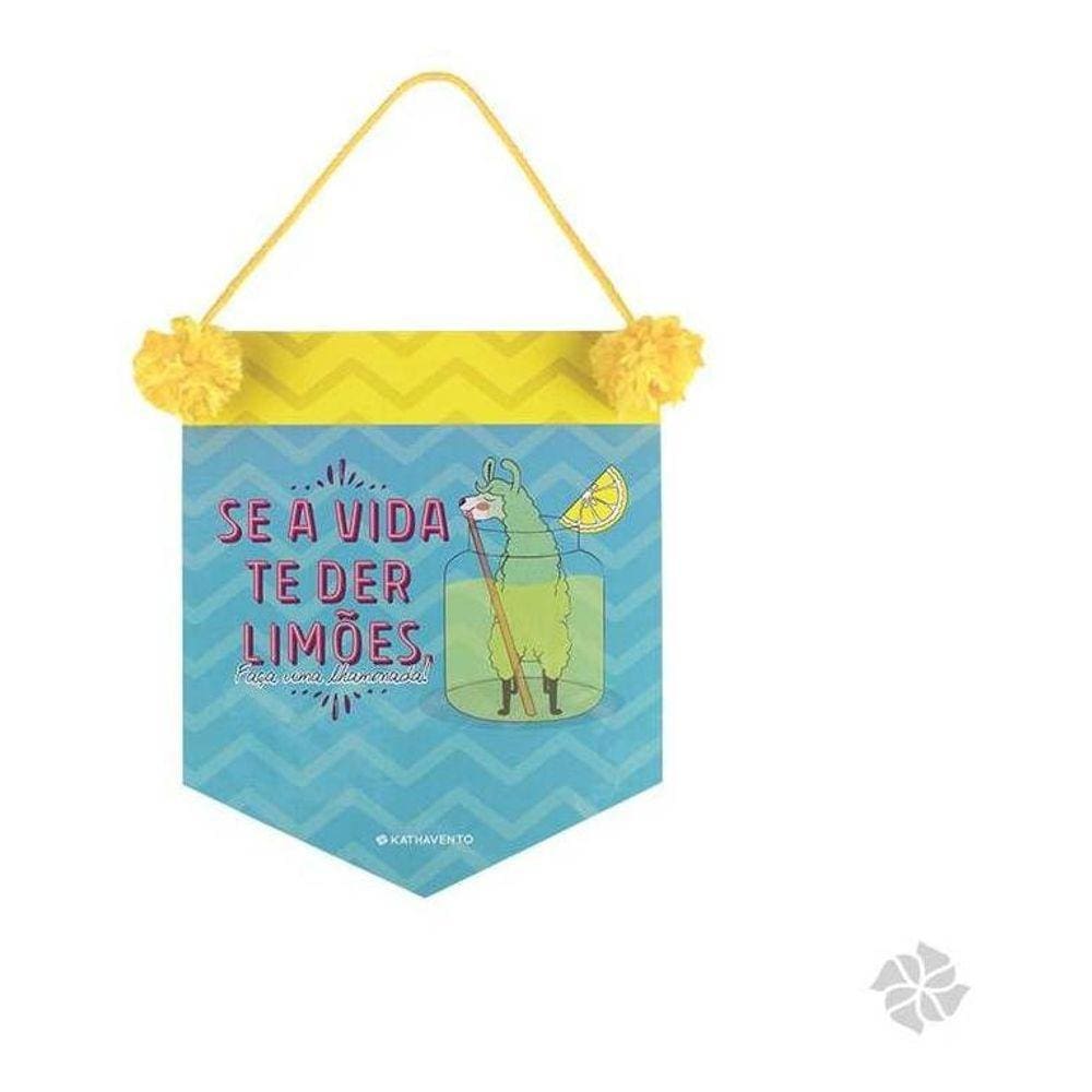 Quadro Placa Bandeira Lhamastê