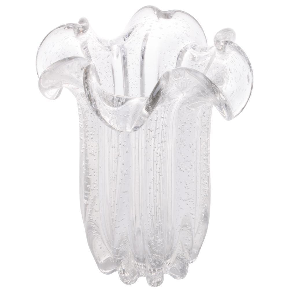 Vaso De Vidro Italy 19cm X 24cm - Wolff