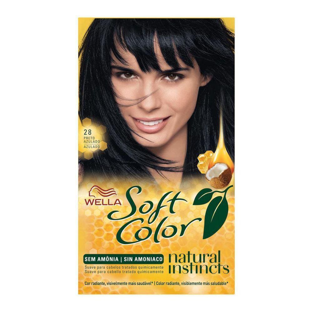 Tonalizante Soft Color N° 28 Preto Azulado
