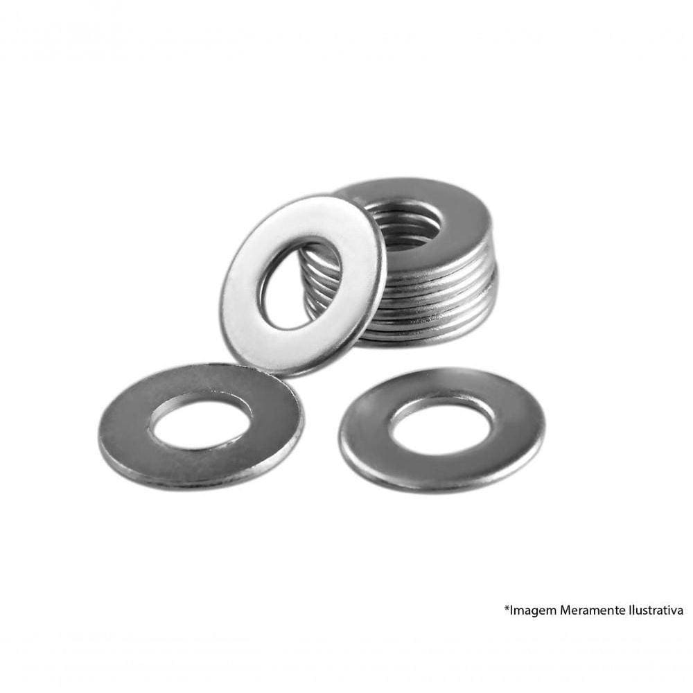 Arruela Lisa Zincada G 1/2" (+_73Pcs)