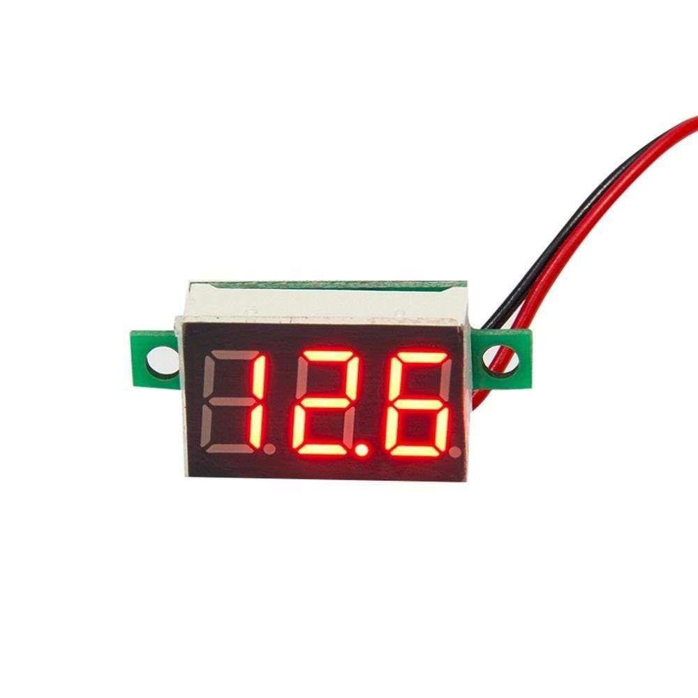 Display Voltimetro 2,5 A 32V Dc 2 Fios