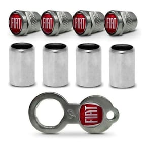 Bico Anti-Furto Fiat Cromado De Ferro O Kit