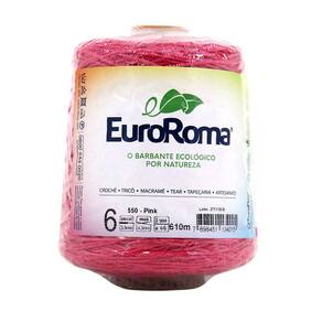 Barbante EuroRoma Nº6 4/6 600G 610m Pink