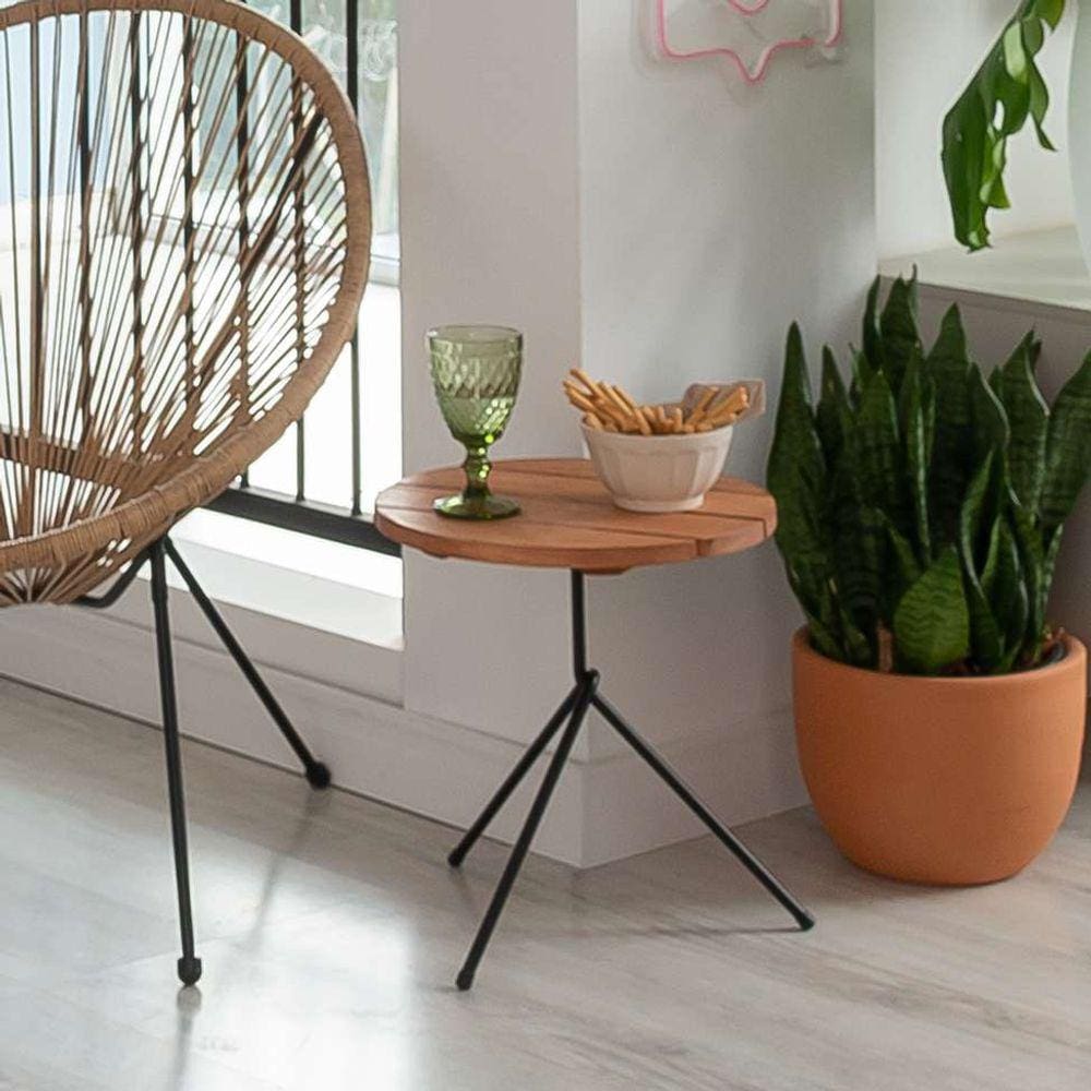 mesa lateral porto l e preta