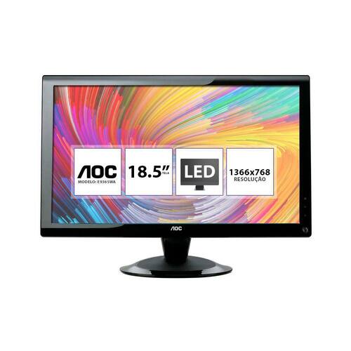 Monitor 18,5" Aoc E936Swa Lcd 1366x768 Vga