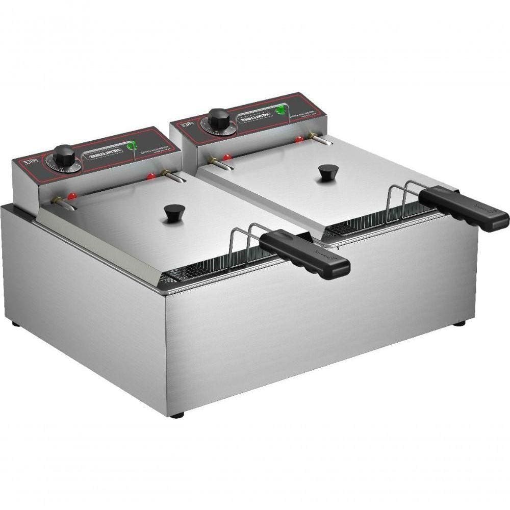 Fritador Cuba Elétrico De Mesa Metalcubas 10l óleo 220V