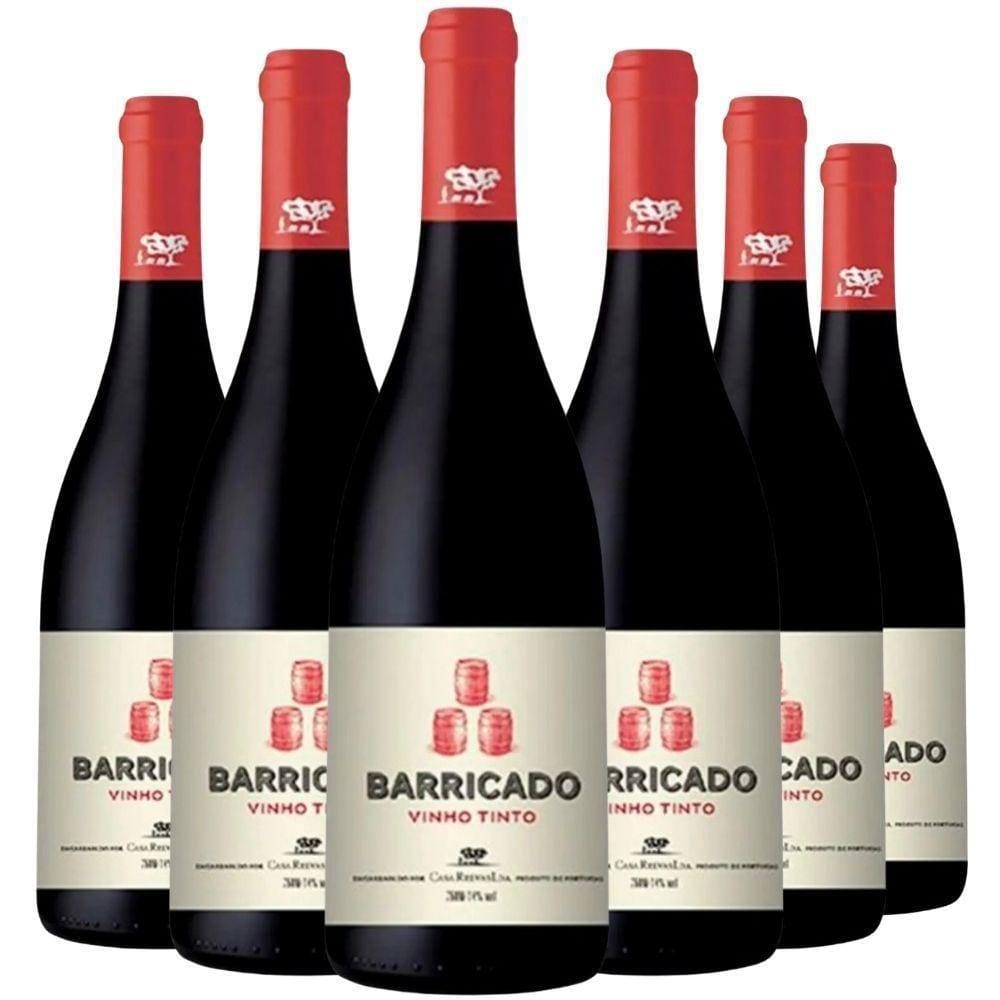 Vinho Tinto Portugues Barricado 750Ml (6 Unidades)