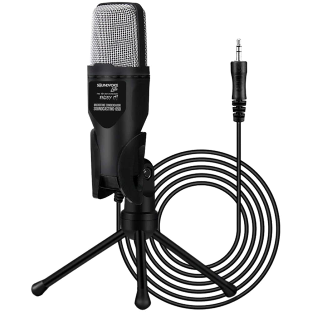Microfone Soundvoice Condensador Lite Soundcasting 650
