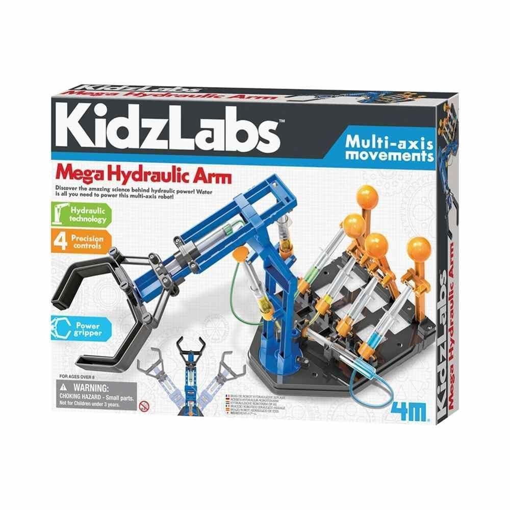 Kit Mega Braço Hidráulico - Mega Hydraulic Arm - Kidzlabs