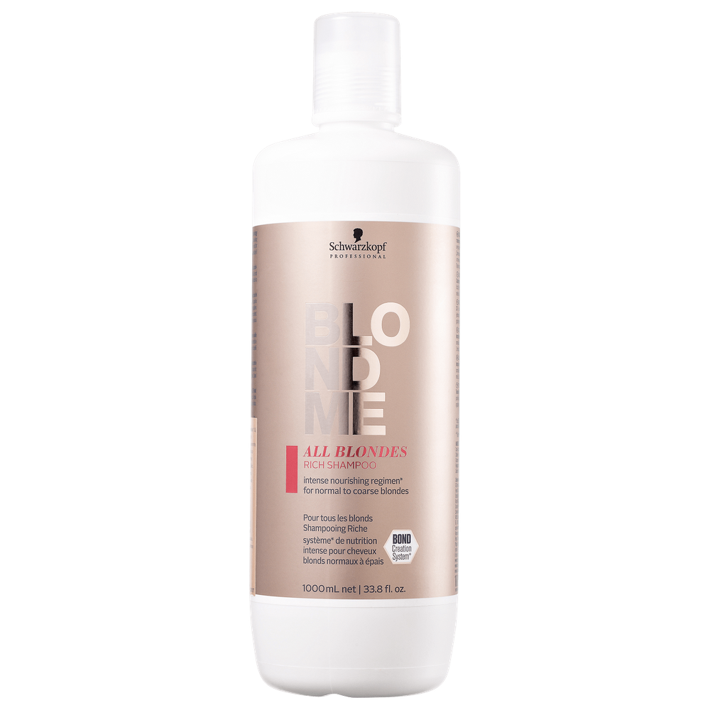 Schwarzkopf BlondMe Enriquecido para Loiros - Shampoo 1L