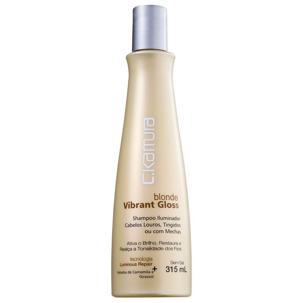 C.kamura Blonde Vibrant Gloss - Shampoo 315ml Blz