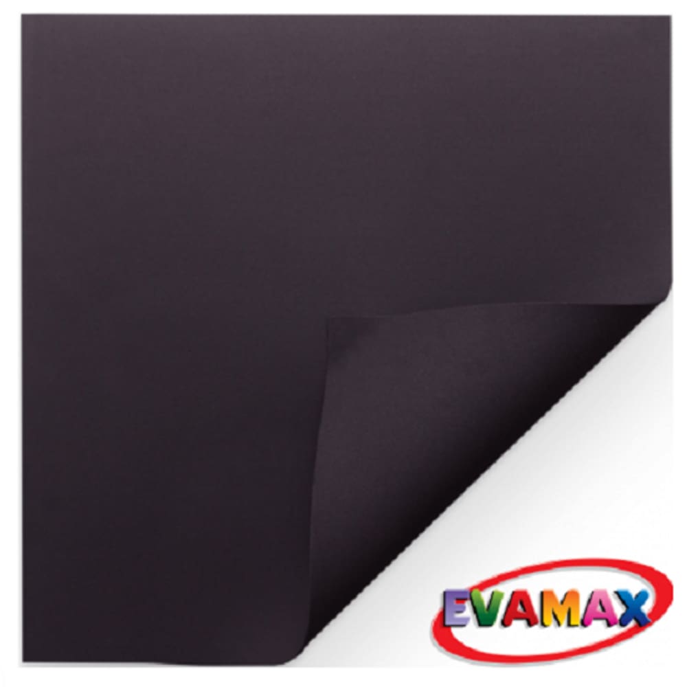 EVA Preto 60x40cm Liso  – Pct 10 pçs - EVAMAX