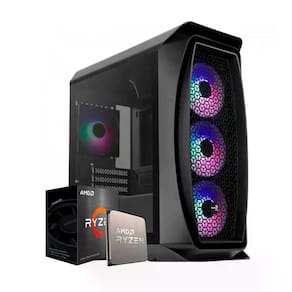 PC Gamer Completo Ryzen 5 5600G, 16GB DDR4, SSD 480GB, 500W 80 Plus, Enifler