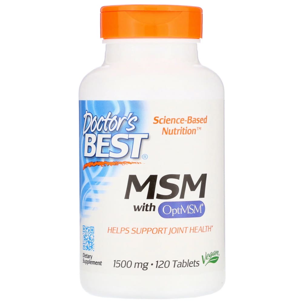Msm With Optimsm Enxofre 1500Mg (120 Tabs) Doctor´S Best
