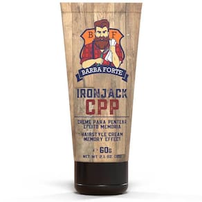 Creme Pentear Efeito Memória Ironjack Cpp 60G Barba Forte