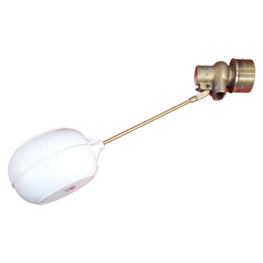 Torneira Boia Caixa D Água Pressao Corpo Metal Balao