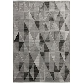 Tapete Para Sala Alice Triangulos 2,40x3,40 São Carlos