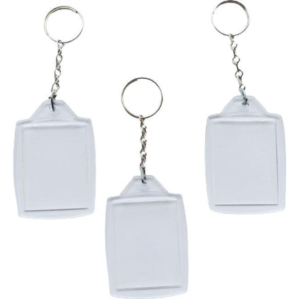 Chaveiro Acrílico 3X4 - 100 Unidades